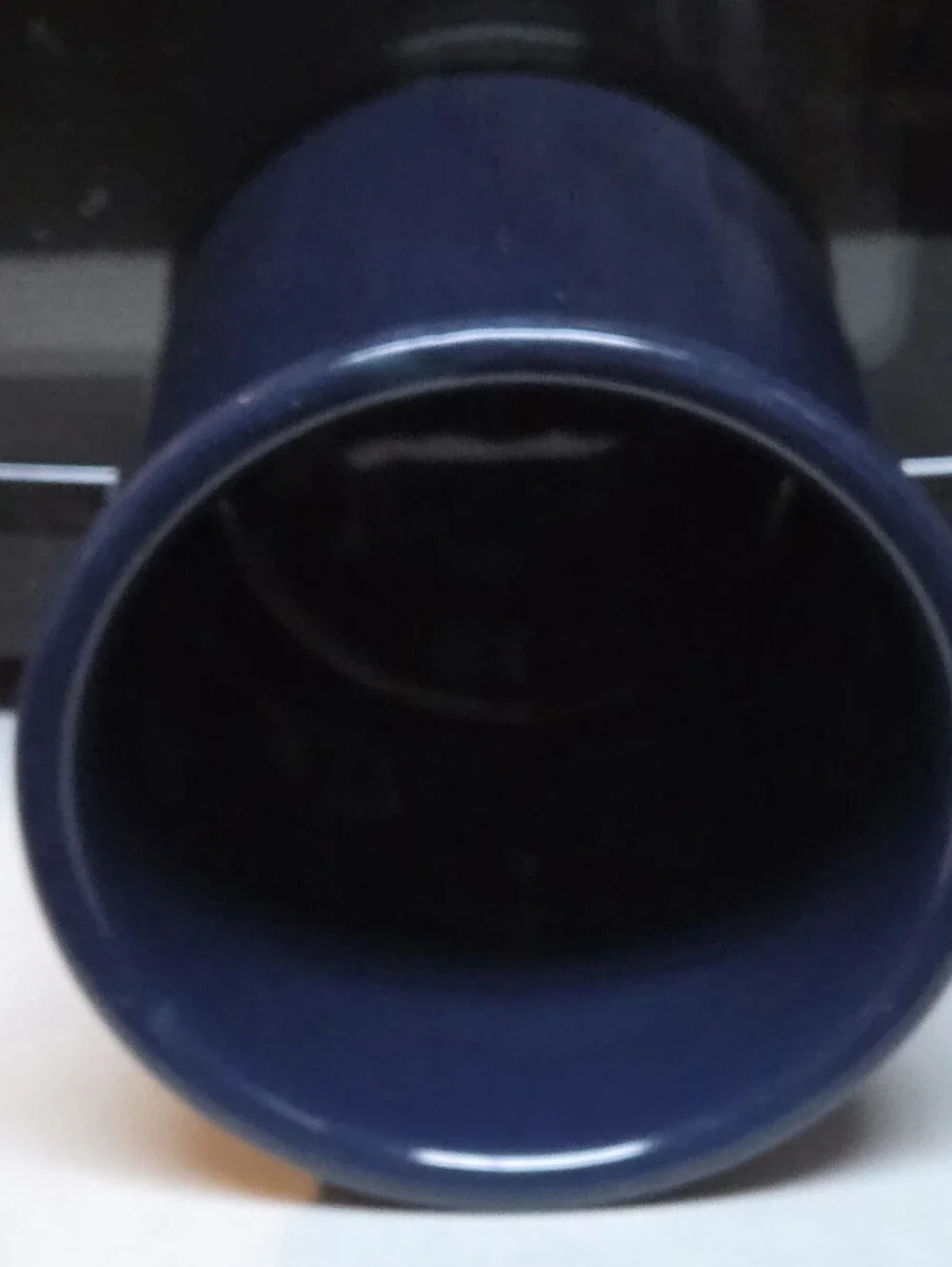 Vintage Hall Pottery USA Ceramic Utensil Crock 7x6.5